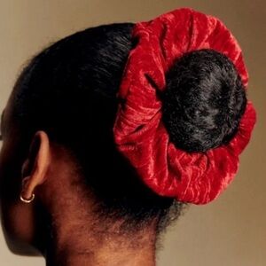 Sezane Velvet Hair Scrunchie